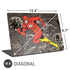 DC Comics The Flash Vintage Action pose pattern Universal Laptop 16.6in (13.4 x 9.7in) Skin